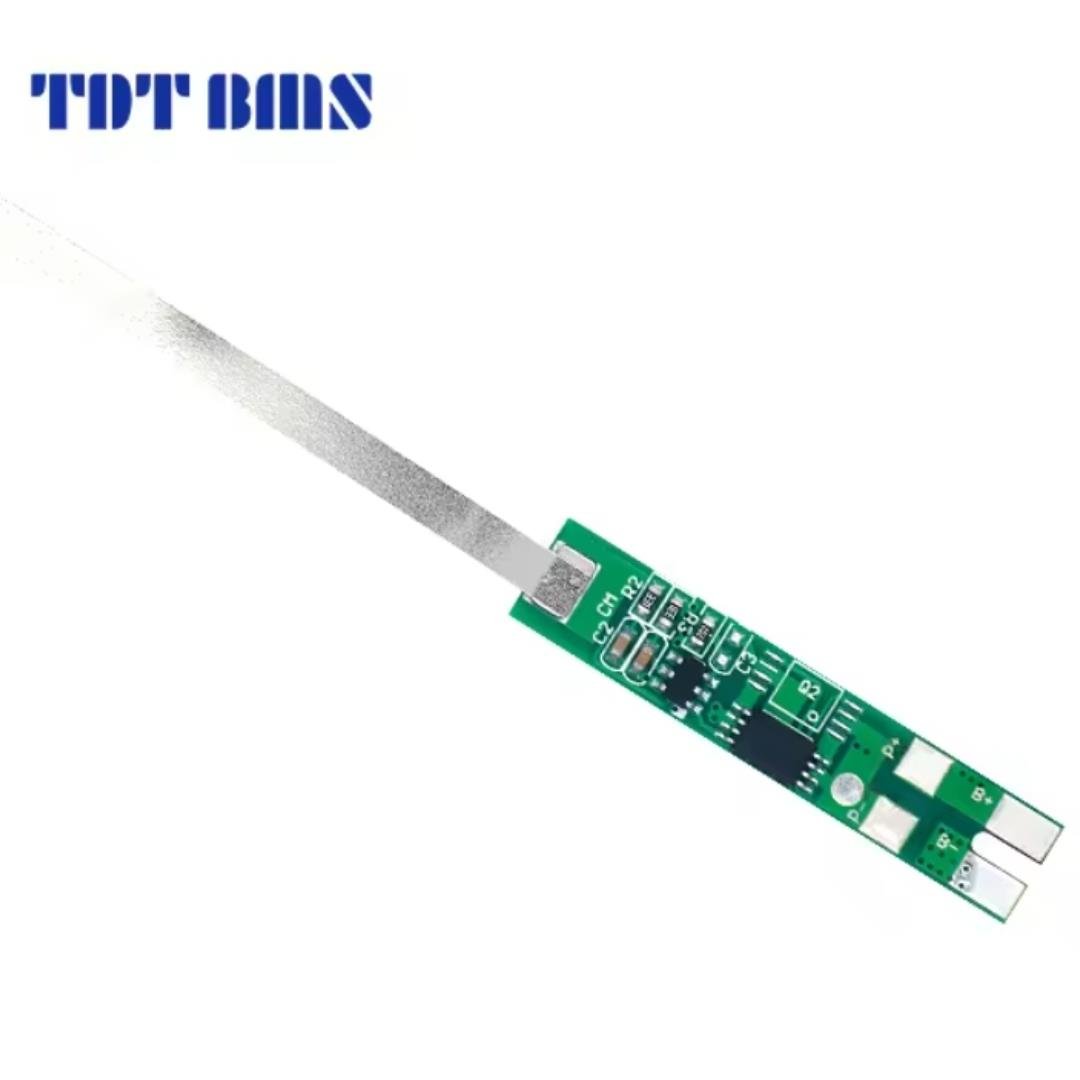 TDT 7.4V 2S 2A Li-ion Pil Koruma Devresi Nikel Şeritli BMS 