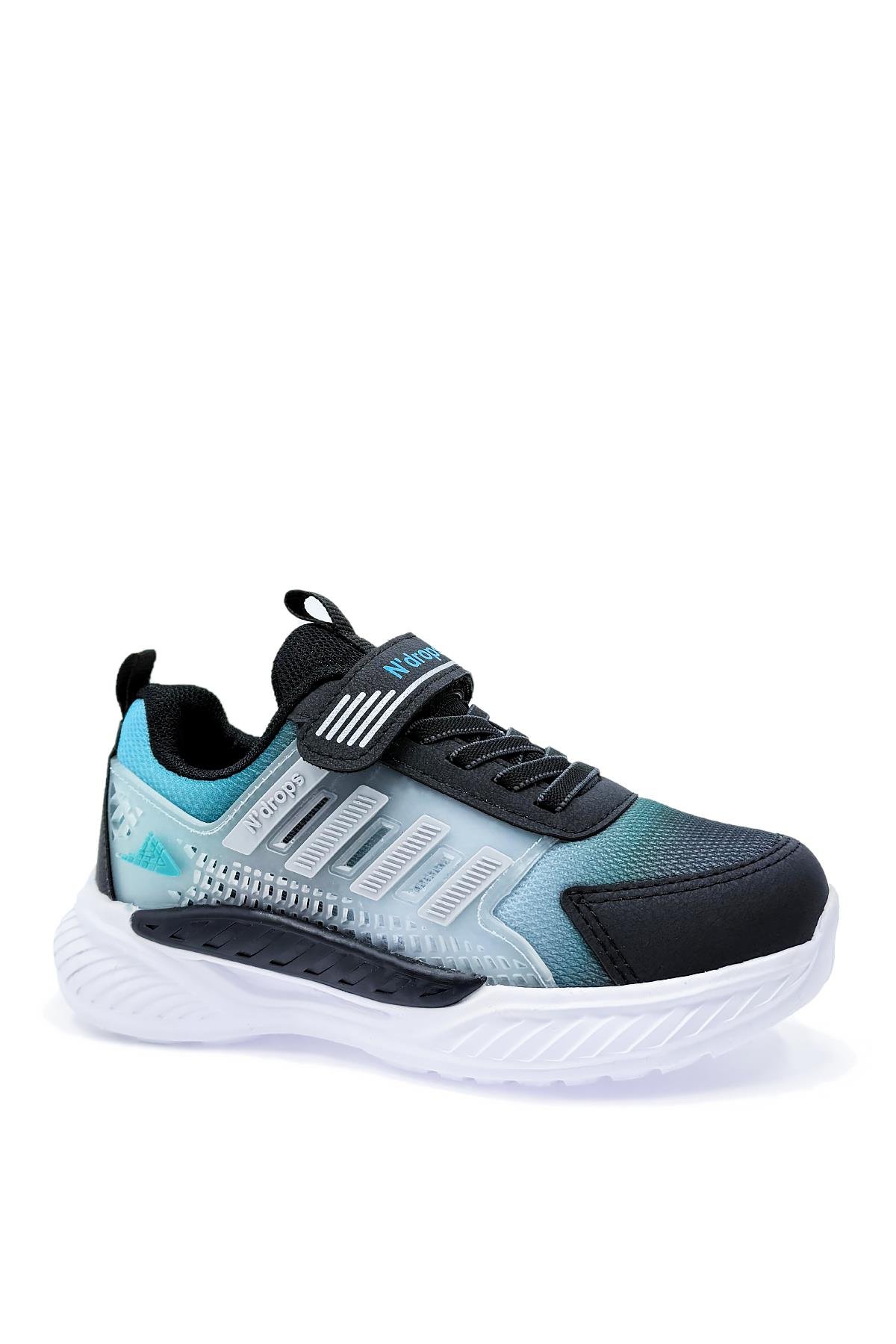 Kidx Drops Stripes Sneaker Erkek Çocuk Spor Ayakkabı Mavi