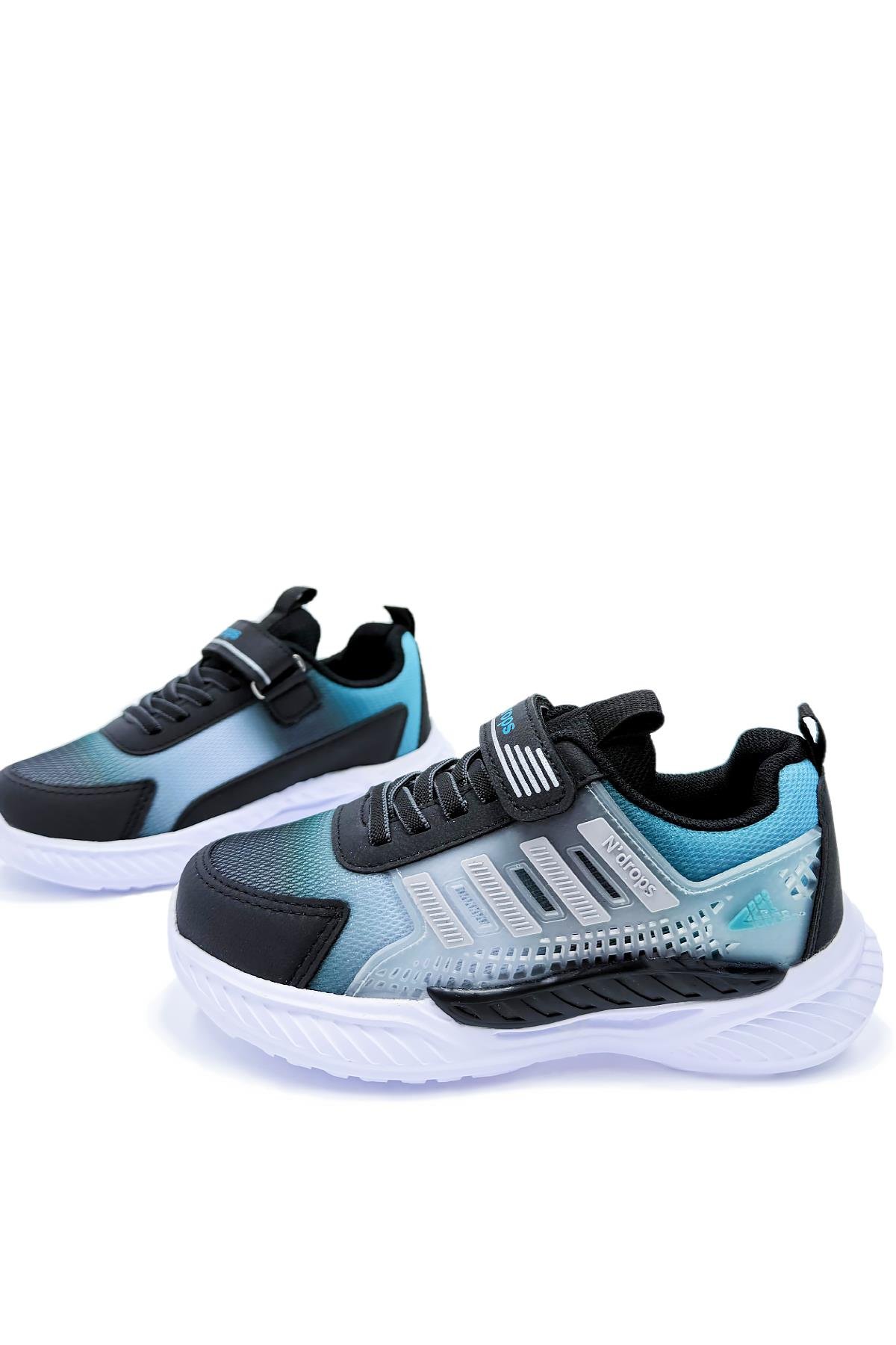 Kidx Drops Stripes Sneaker Erkek Çocuk Spor Ayakkabı Mavi
