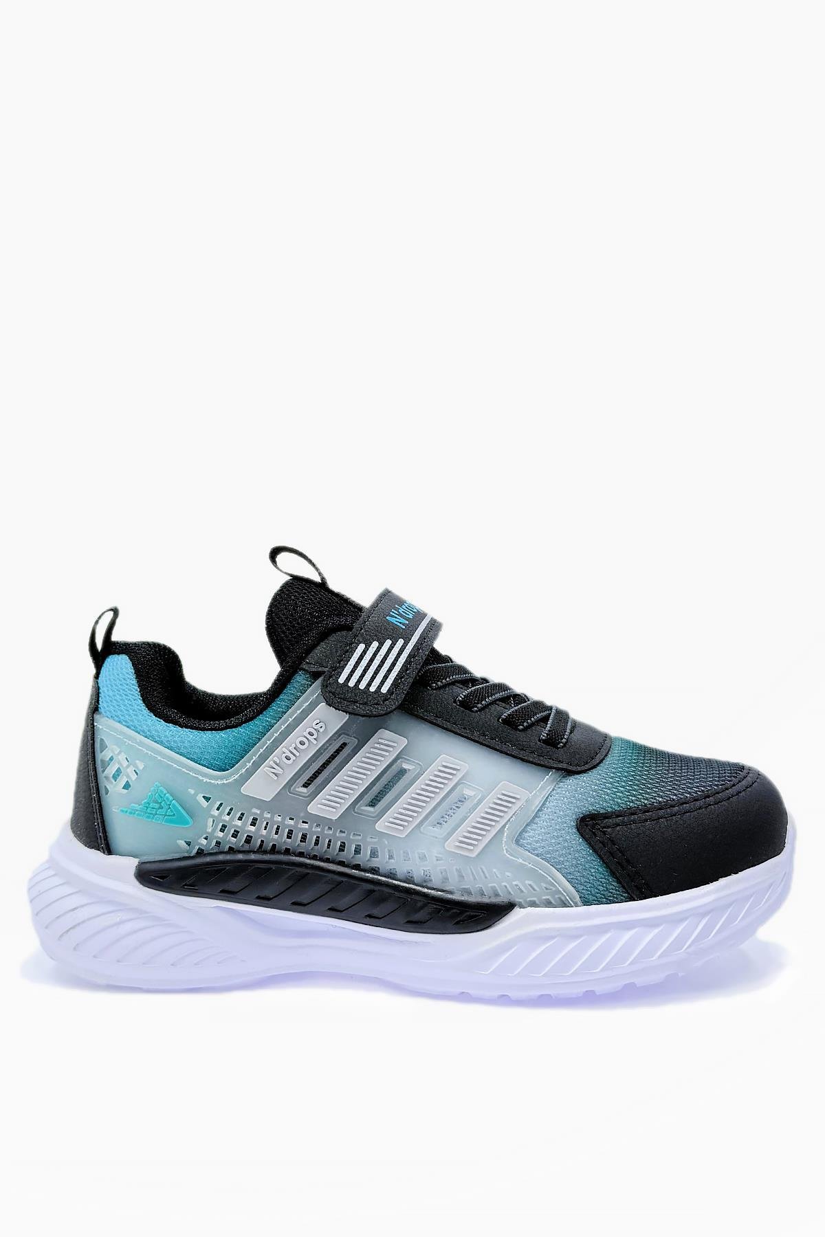 Kidx Drops Stripes Sneaker Erkek Çocuk Spor Ayakkabı Mavi