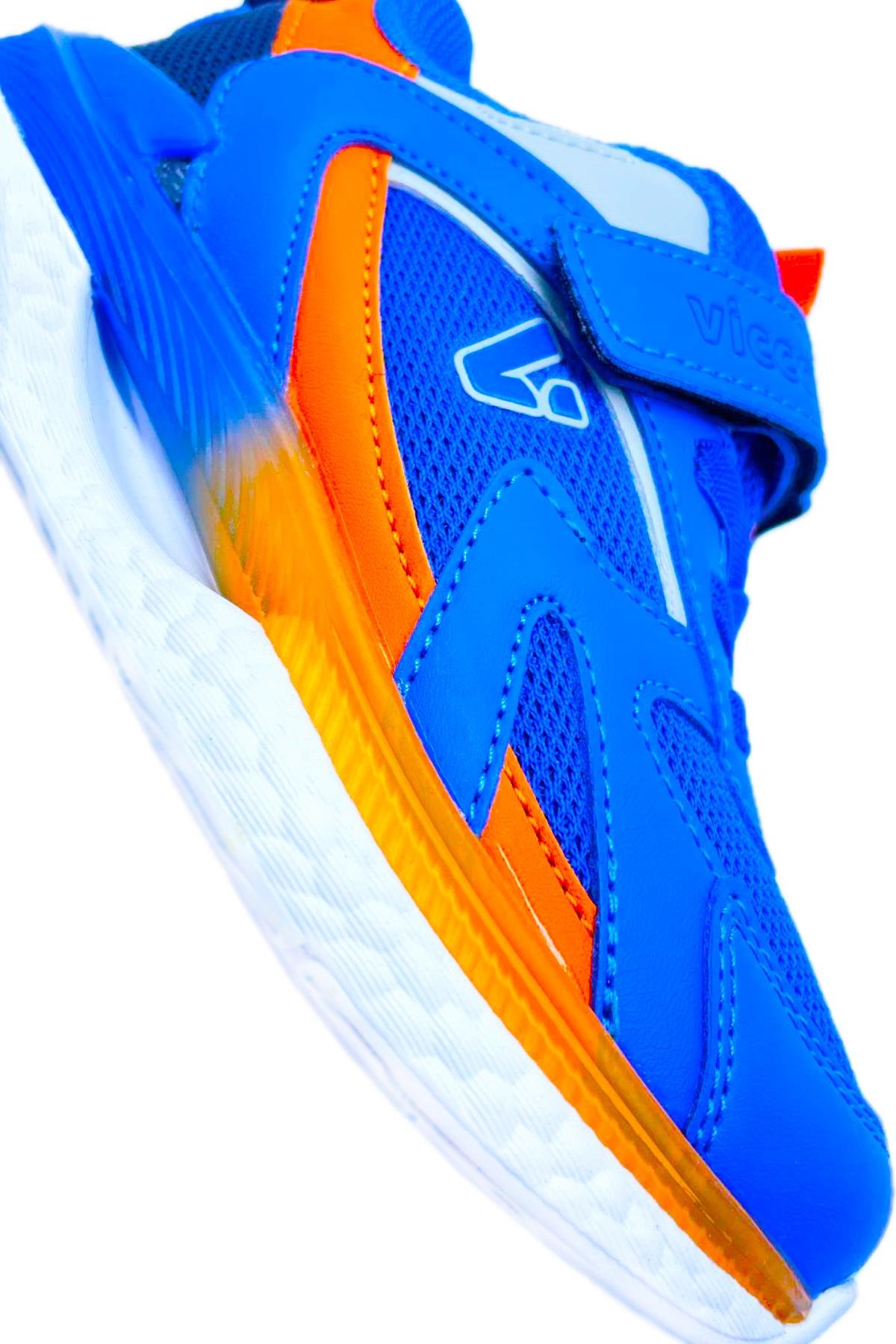 Vicco Massa Sneaker Extra Hafif Ortopedik Çocuk Günlük Spor Ayakkabı Saks Mavi