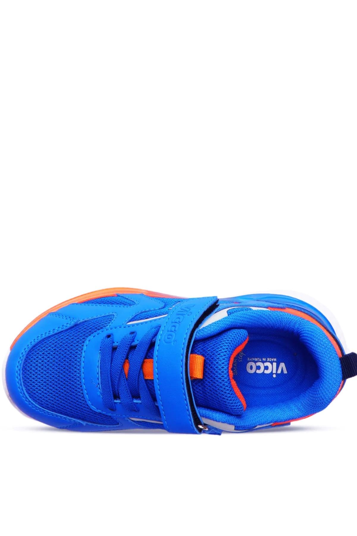 Vicco Massa Sneaker Extra Hafif Ortopedik Çocuk Günlük Spor Ayakkabı Saks Mavi
