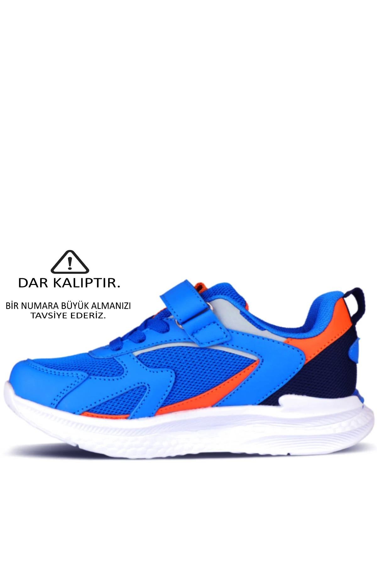 Vicco Massa Sneaker Extra Hafif Ortopedik Çocuk Günlük Spor Ayakkabı Saks Mavi