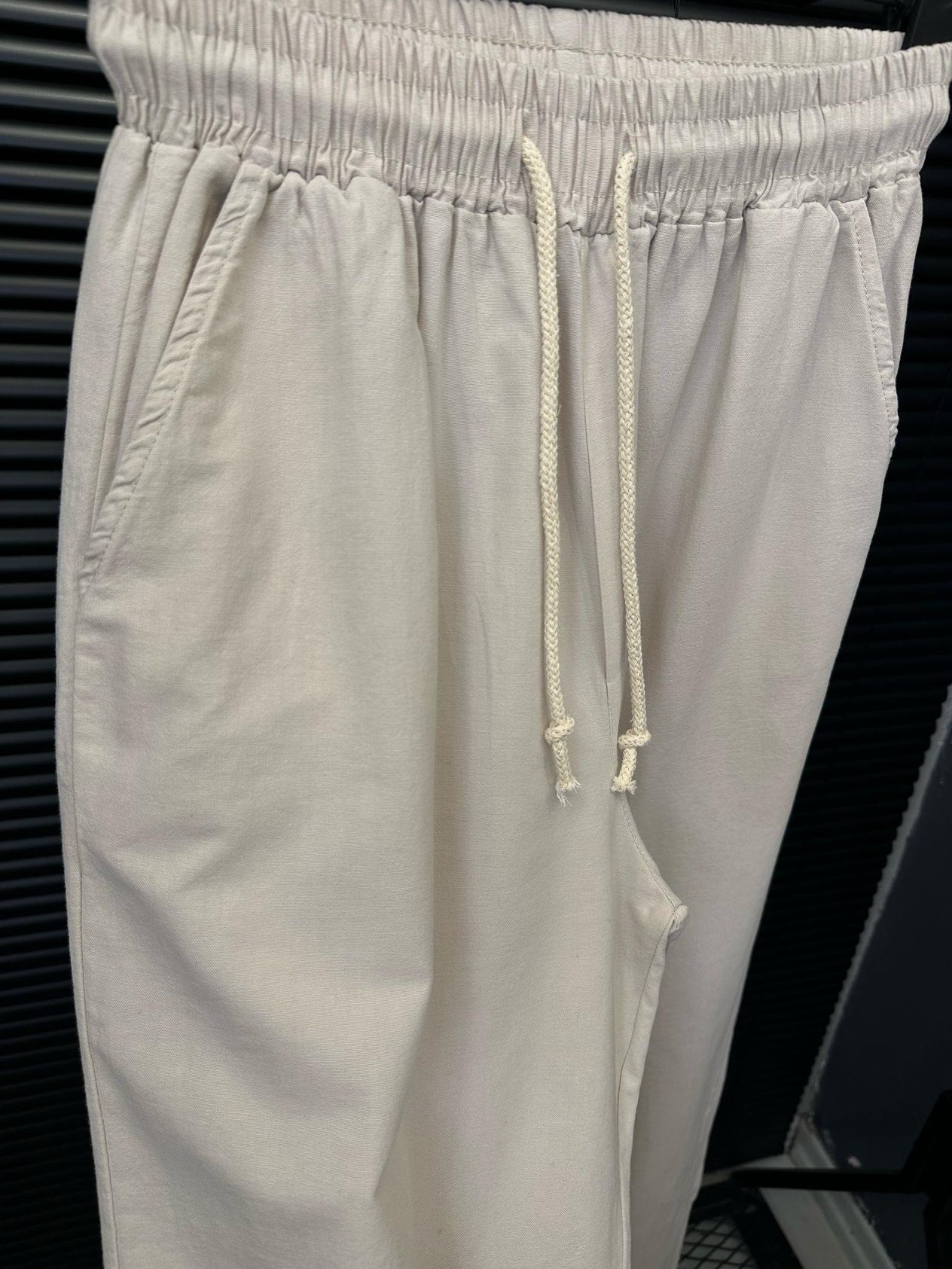 KetenGabardın Baggy Pantolon