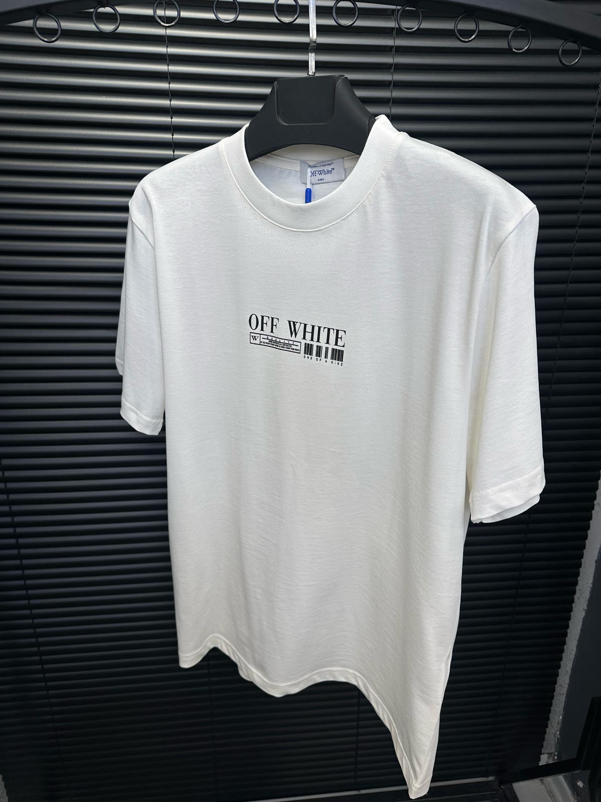 OversizeOne Of A Kınd Baskılı Oversize T-Shirt - Beyaz