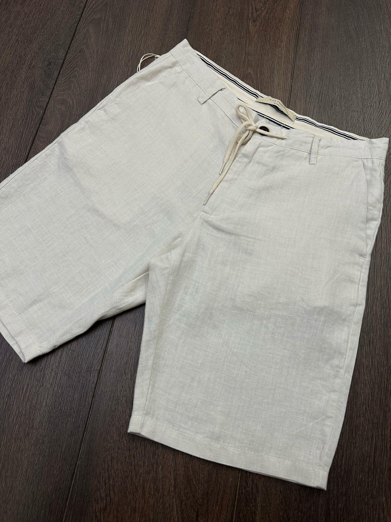 ŞortLinen Kumaş %100 Keten Şort