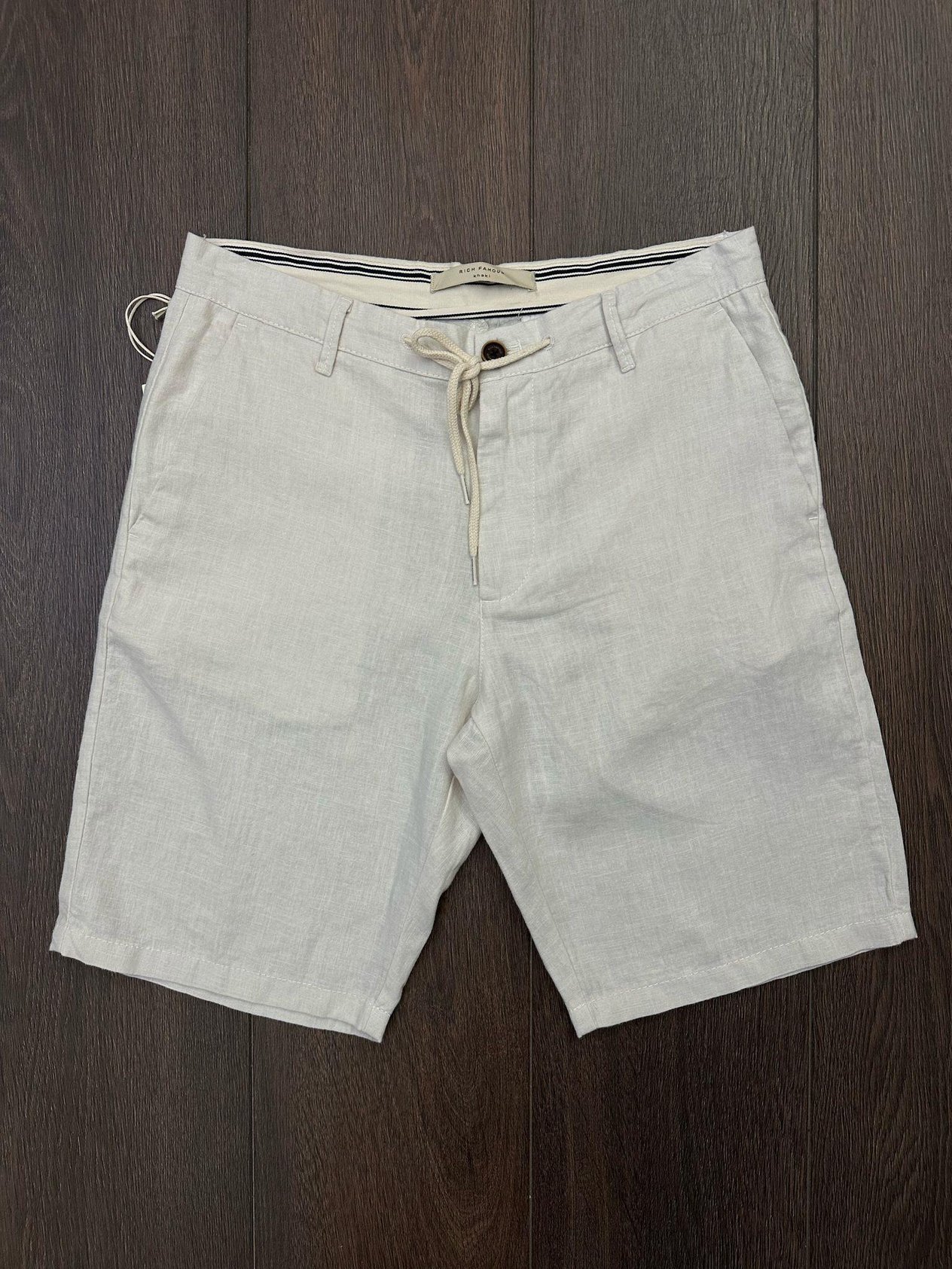 ŞortLinen Kumaş %100 Keten Şort