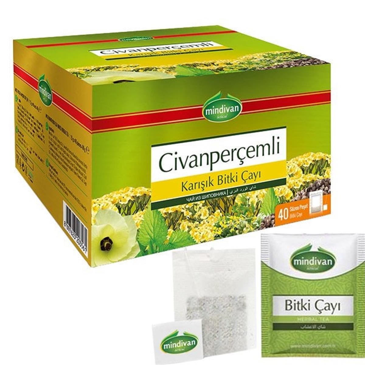 Civan Perçemli Çay 40'lı Süzen Poşet