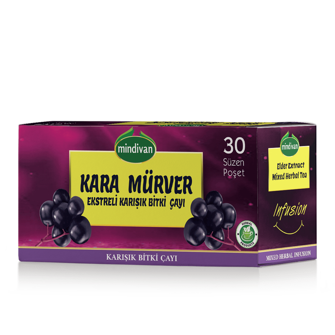 Kara Mürver Ekstreli Karışık Bitki Çayı