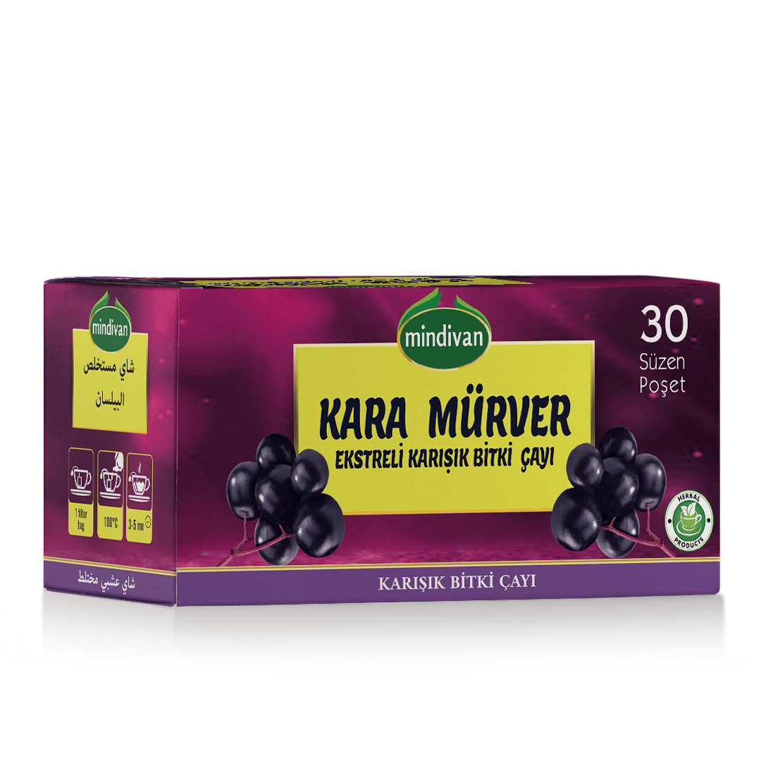 Kara Mürver Ekstreli Karışık Bitki Çayı