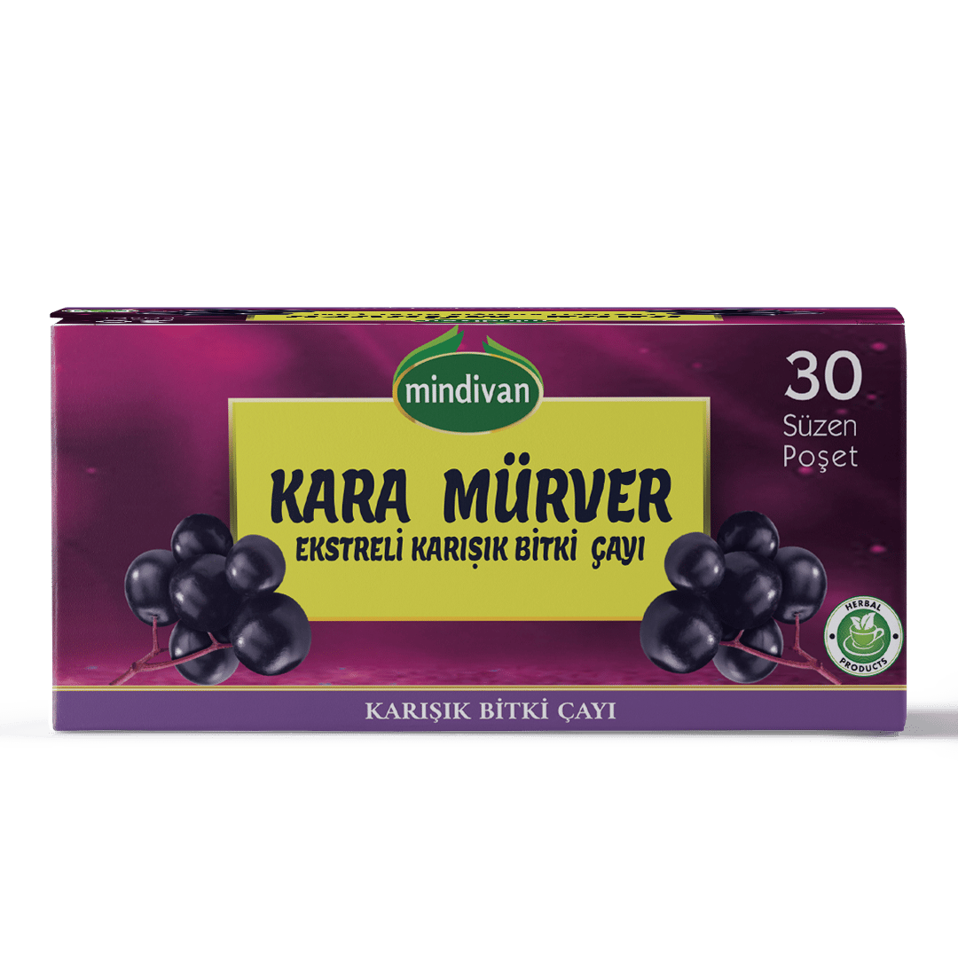 Kara Mürver Ekstreli Karışık Bitki Çayı
