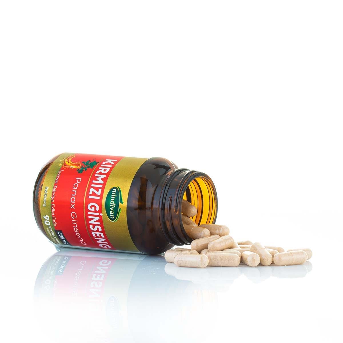 Kırmızı Ginseng Ekstraktı  500 Mg 60 Kapsül
