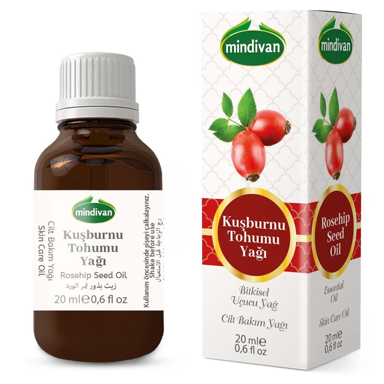 Kuşburnu Çekirdeği Yağı 20cc
