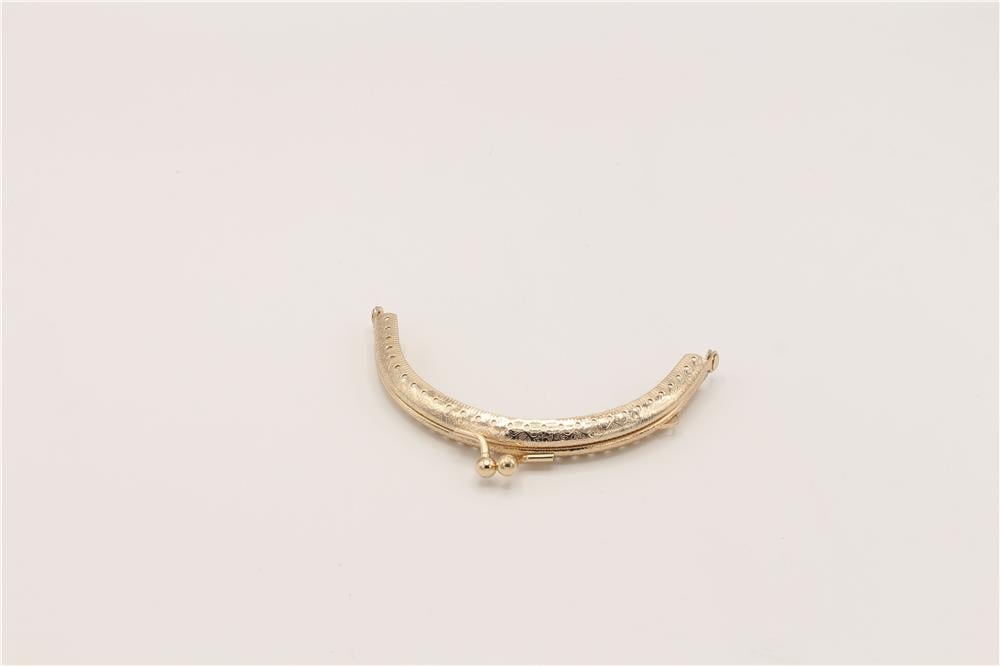 Çanta Klips Oval - 10 cm Altın