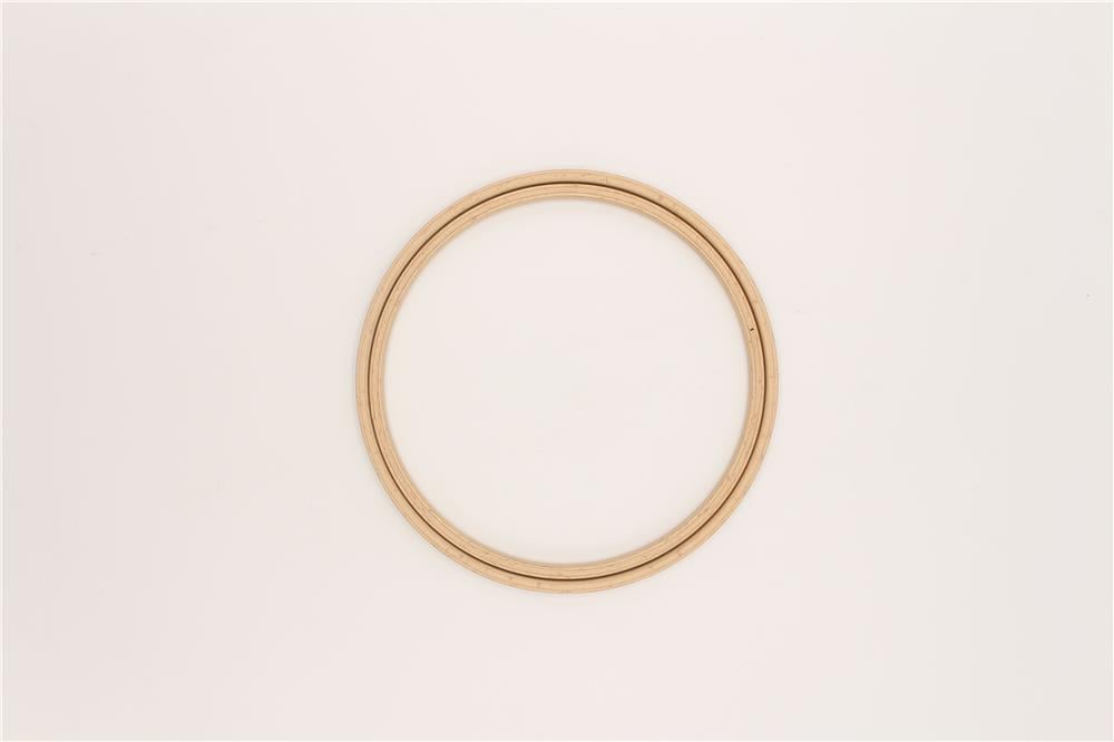 Nurge Ahşap Düz Nakış Kasnak No:3 - 8 mm Açık Kahverengi