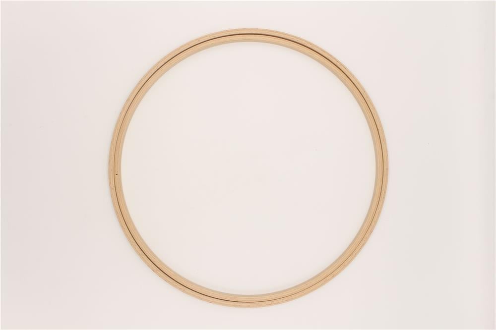 Nurge Ahşap Düz Nakış Kasnak No:7 - 8 mm Açık Kahverengi