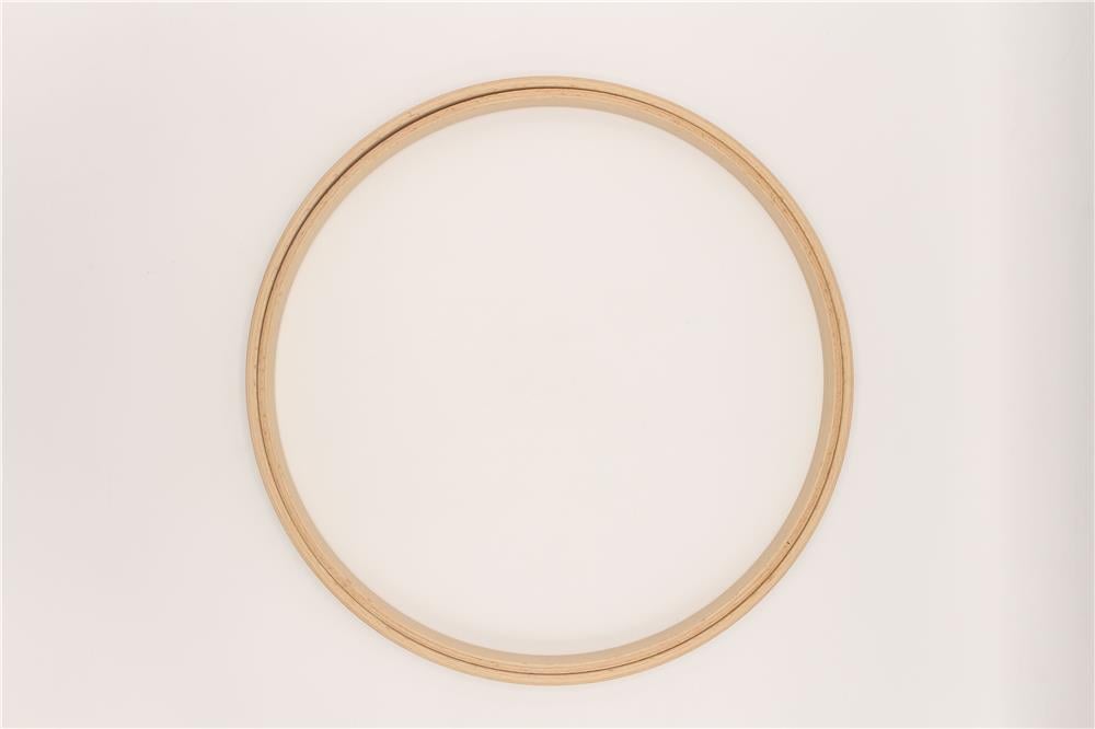 Nurge Ahşap Düz Nakış Kasnak No:8 - 16 mm Açık Kahverengi