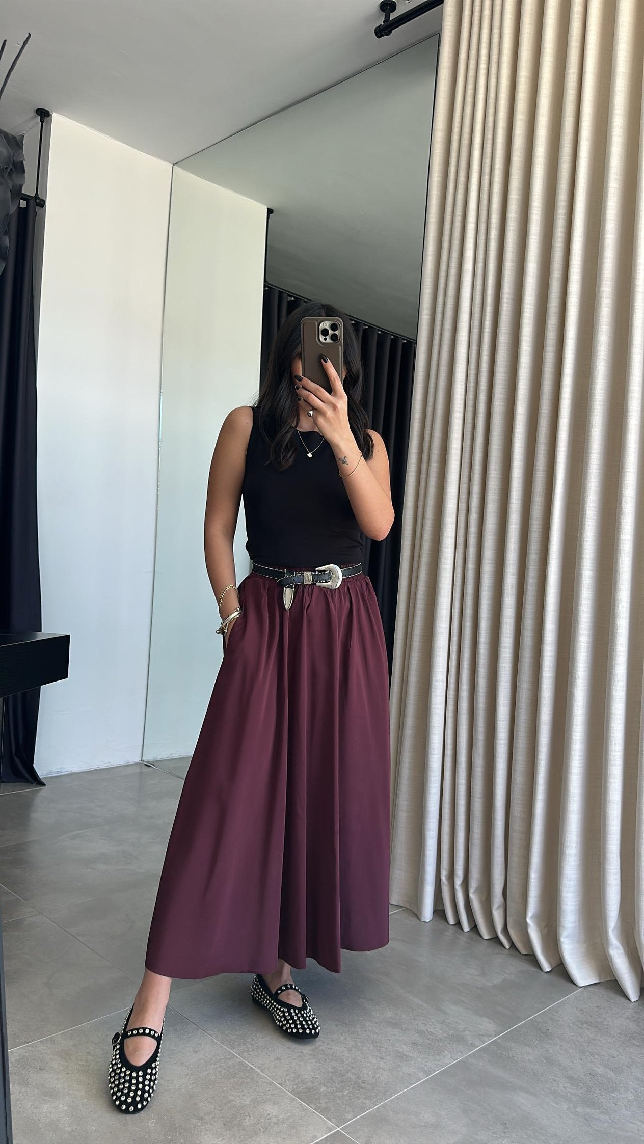 Bordo Tensel Etek