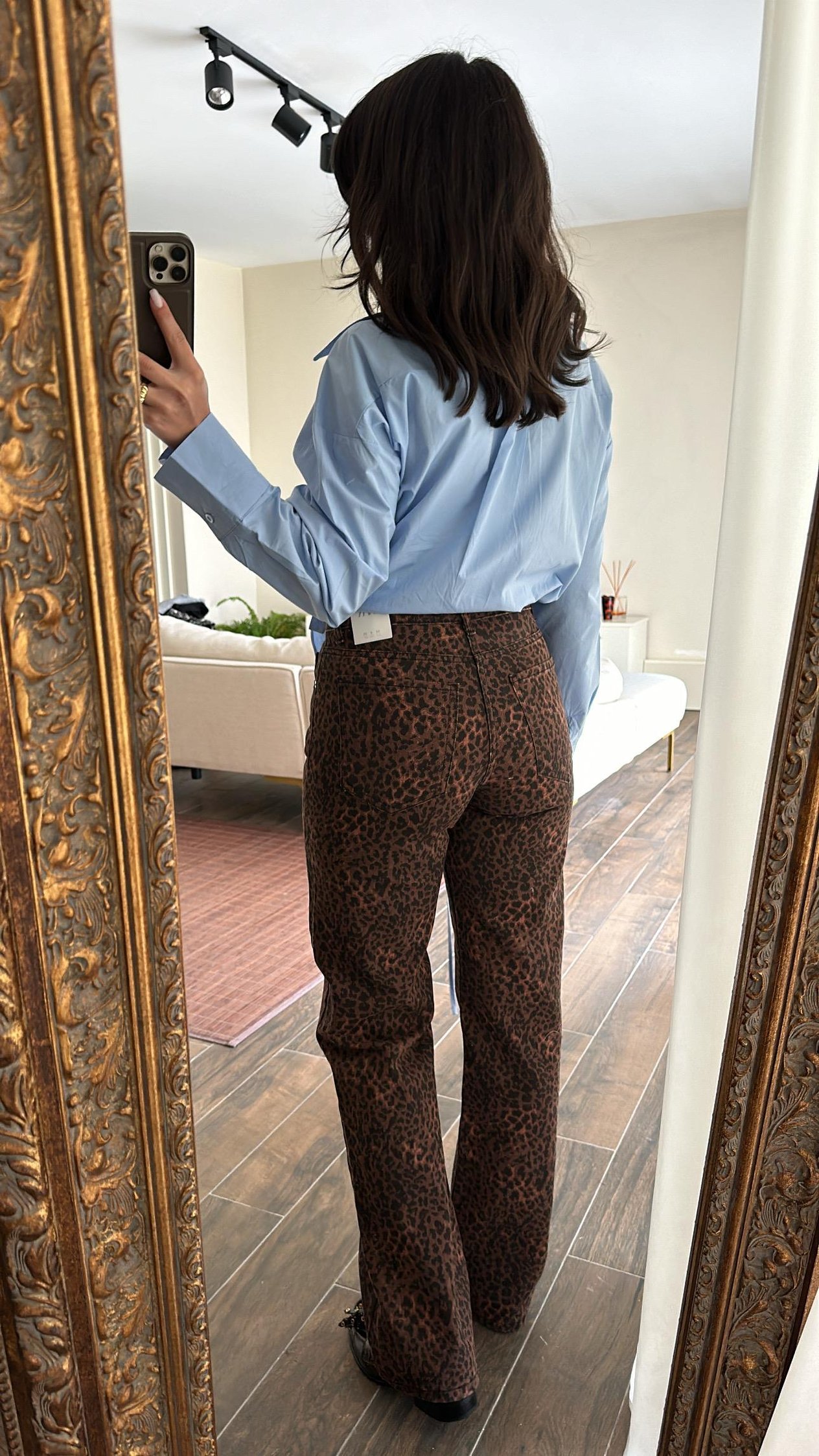 Kahve Leopar Jean