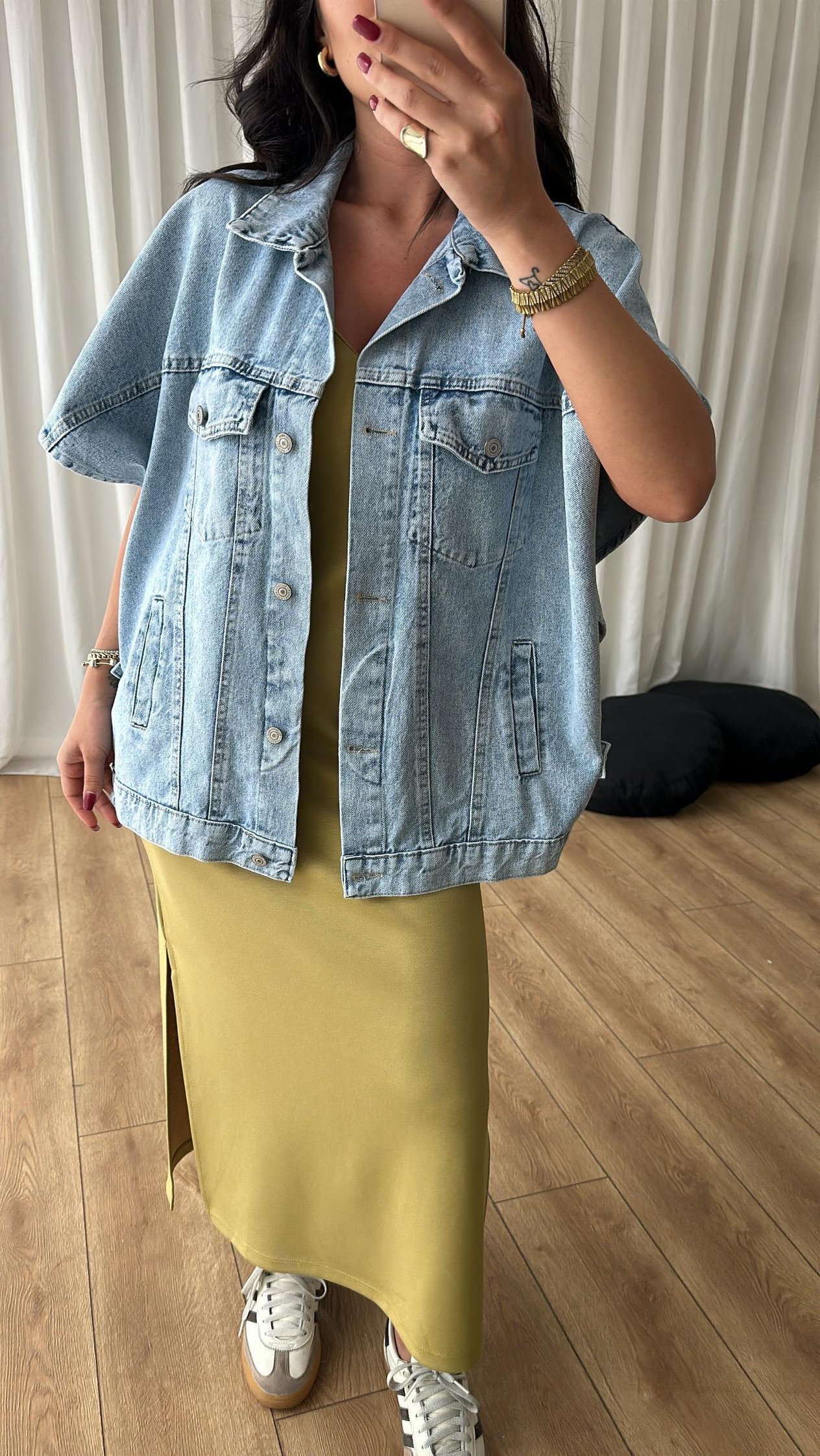 Mavi Orj Marka Denim Yelek
