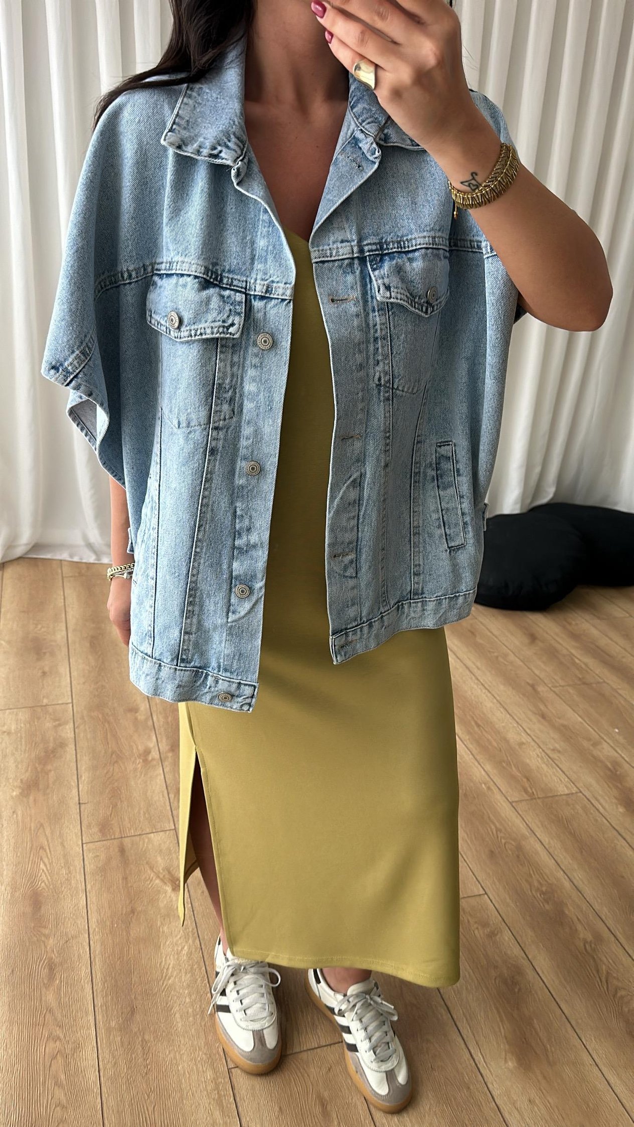 Mavi Orj Marka Denim Yelek