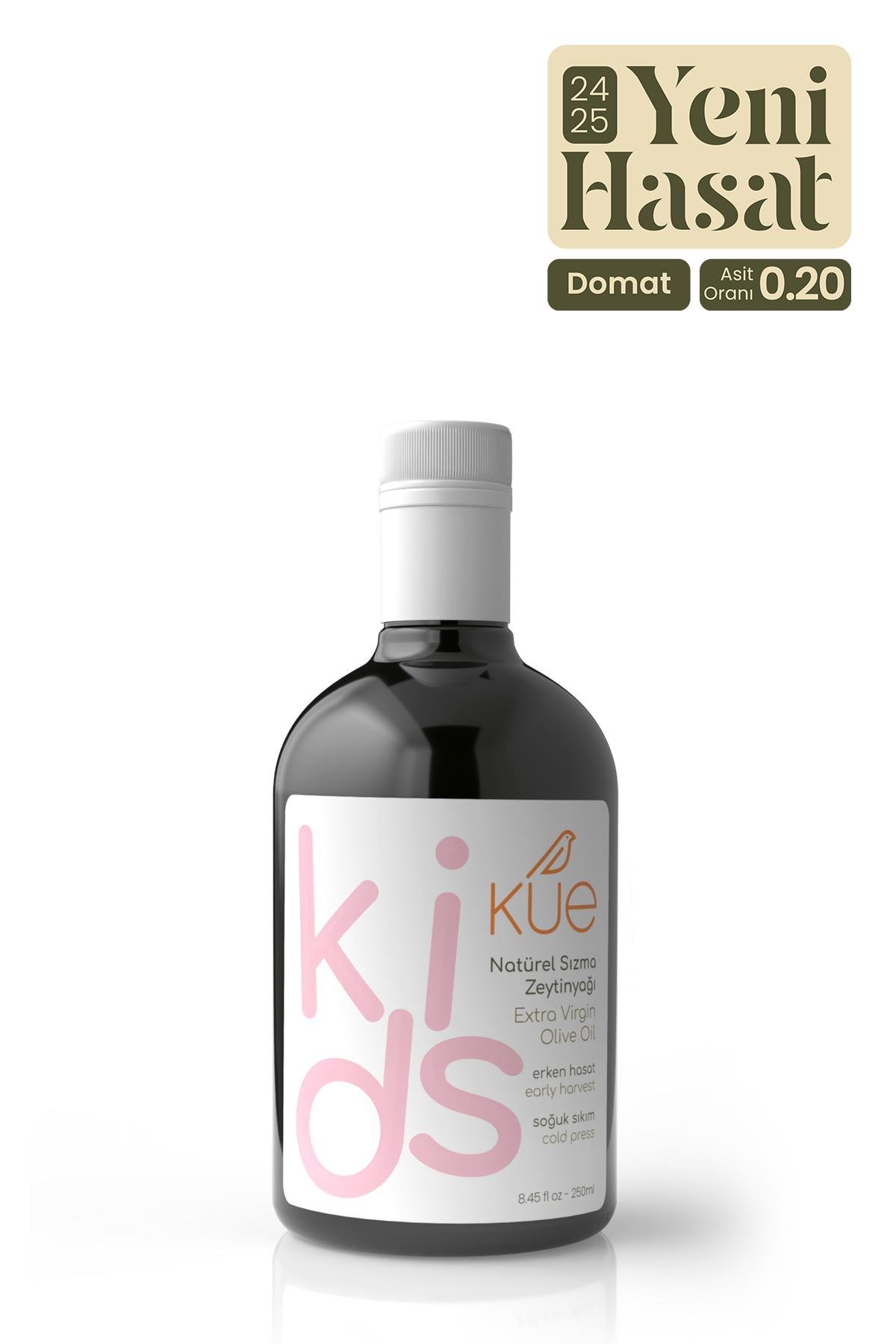 KUE Kids Erken Hasat Soğuk Sıkım Natürel Sızma Zeytinyağı 250ml