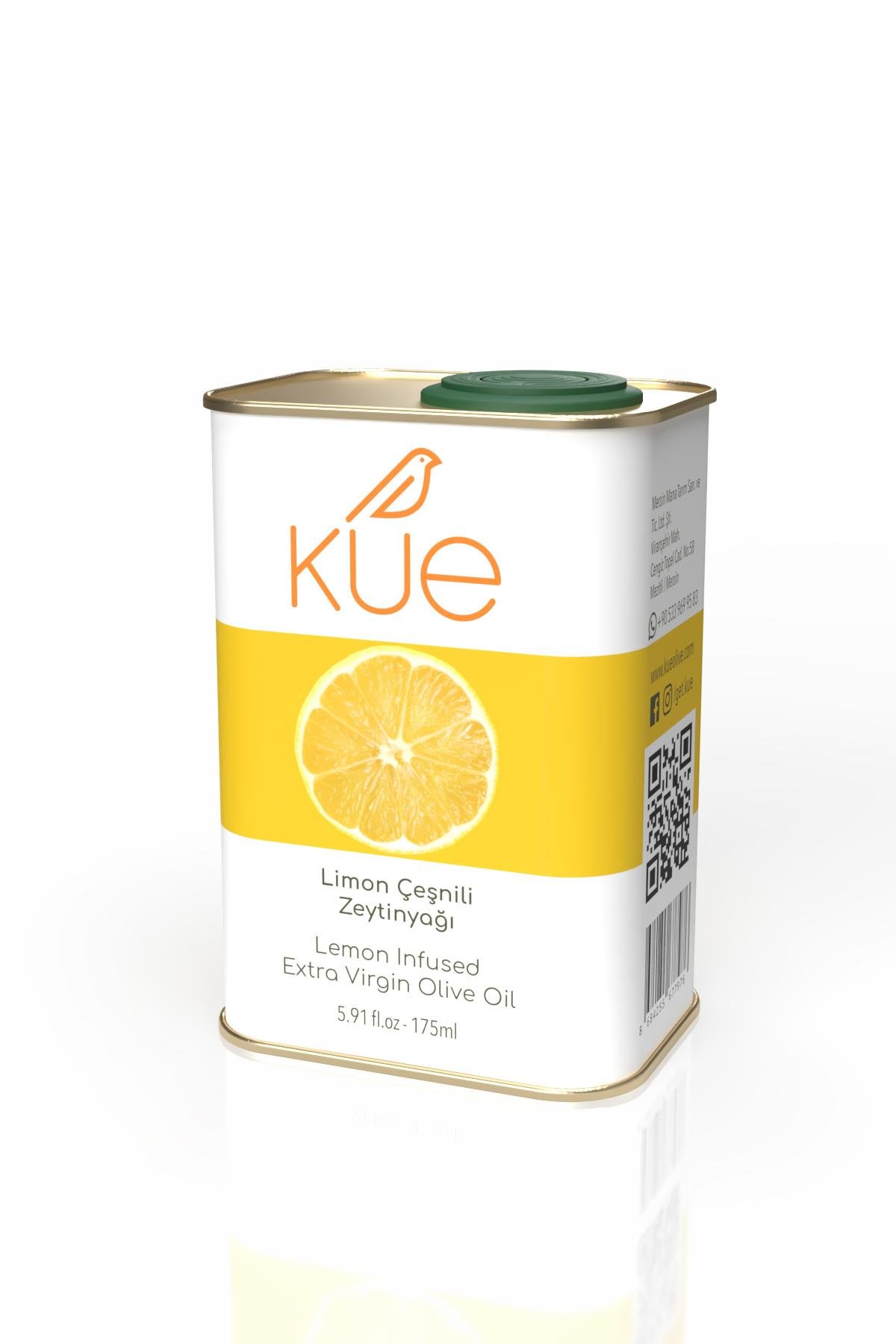 Kue Limon Çeşnili Natürel Sızma Zeytinyağı 175 mL