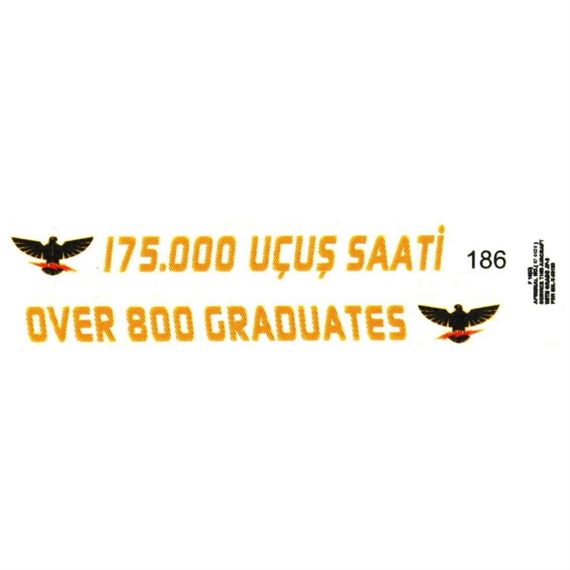 01186 1/72 F-16 C ÖNCEL FİLO DEKAL