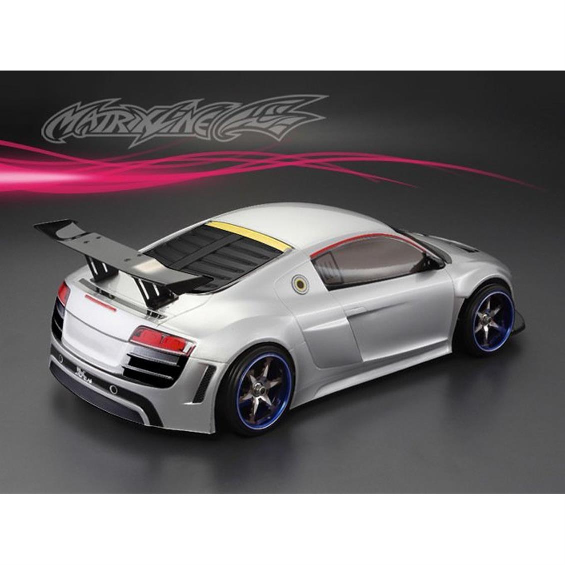 201218  1/10 AUDI R8 PC BODY SHELL