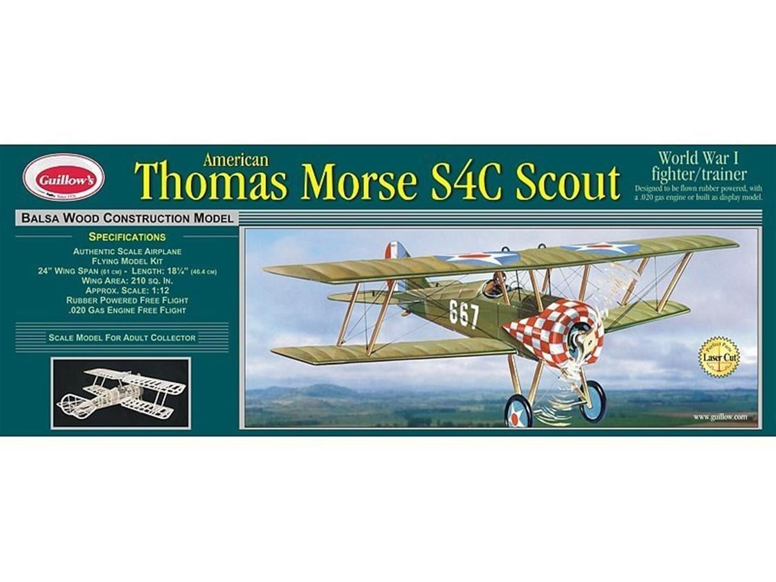 201LC  1/14 THOMAS MORSE SCOUT MODEL KİT - LASER C