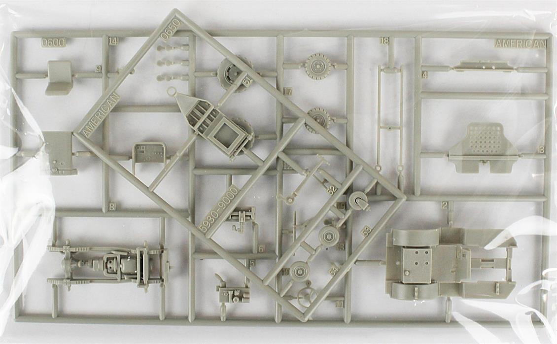 Academy 1/48 WWII ABD Silah ve Cephane Maket Seti