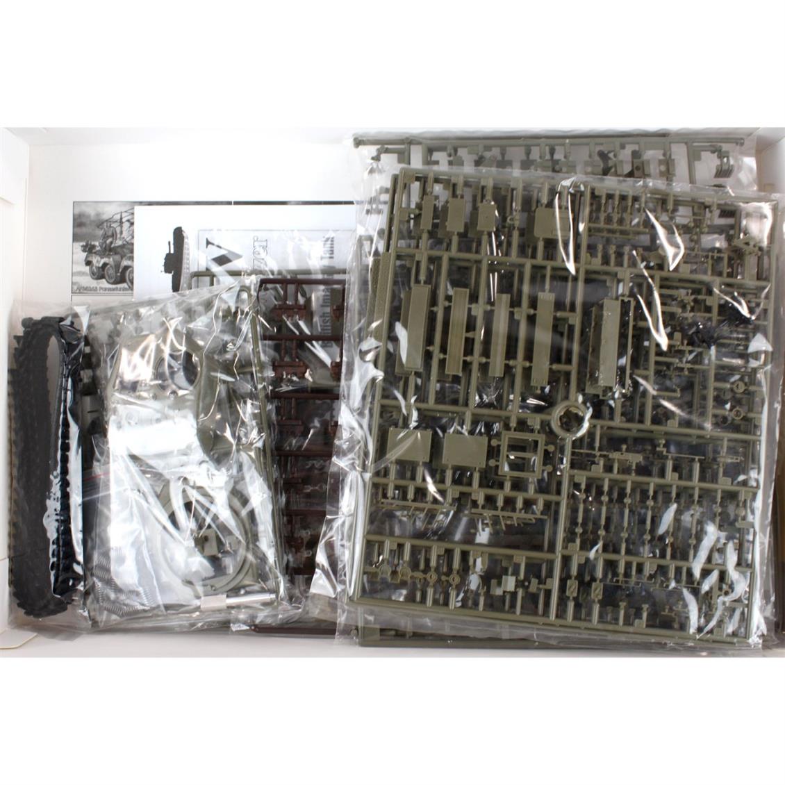 AFV Club AF35155 1/35 Churchill Mk V 95mm/L23 Howitzer Tank Demonte Plastik Maketi