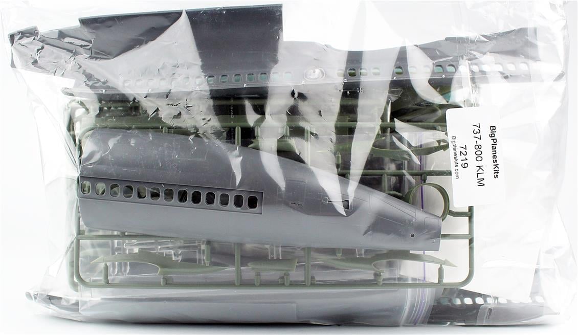 Big Planes Kits 7219 1/72 Ölçek, 737-800 KLM Yolcu Uçağı, Plastik Model Kiti