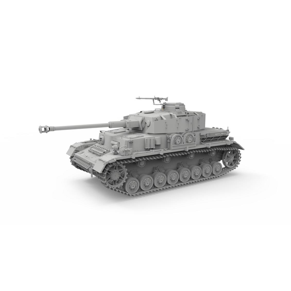 Border BT-025 1/35 Ölçek, Pz.Kpfw. IV Ausf. J , Erken Dönem Tankı ve Ommr Tren Vagonu , Plastik Model Kiti