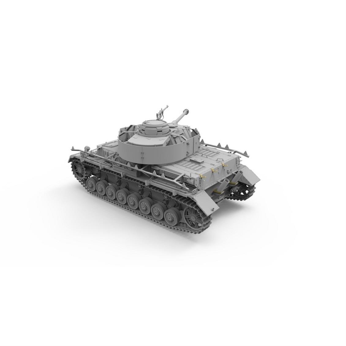 Border BT-025 1/35 Ölçek, Pz.Kpfw. IV Ausf. J , Erken Dönem Tankı ve Ommr Tren Vagonu , Plastik Model Kiti