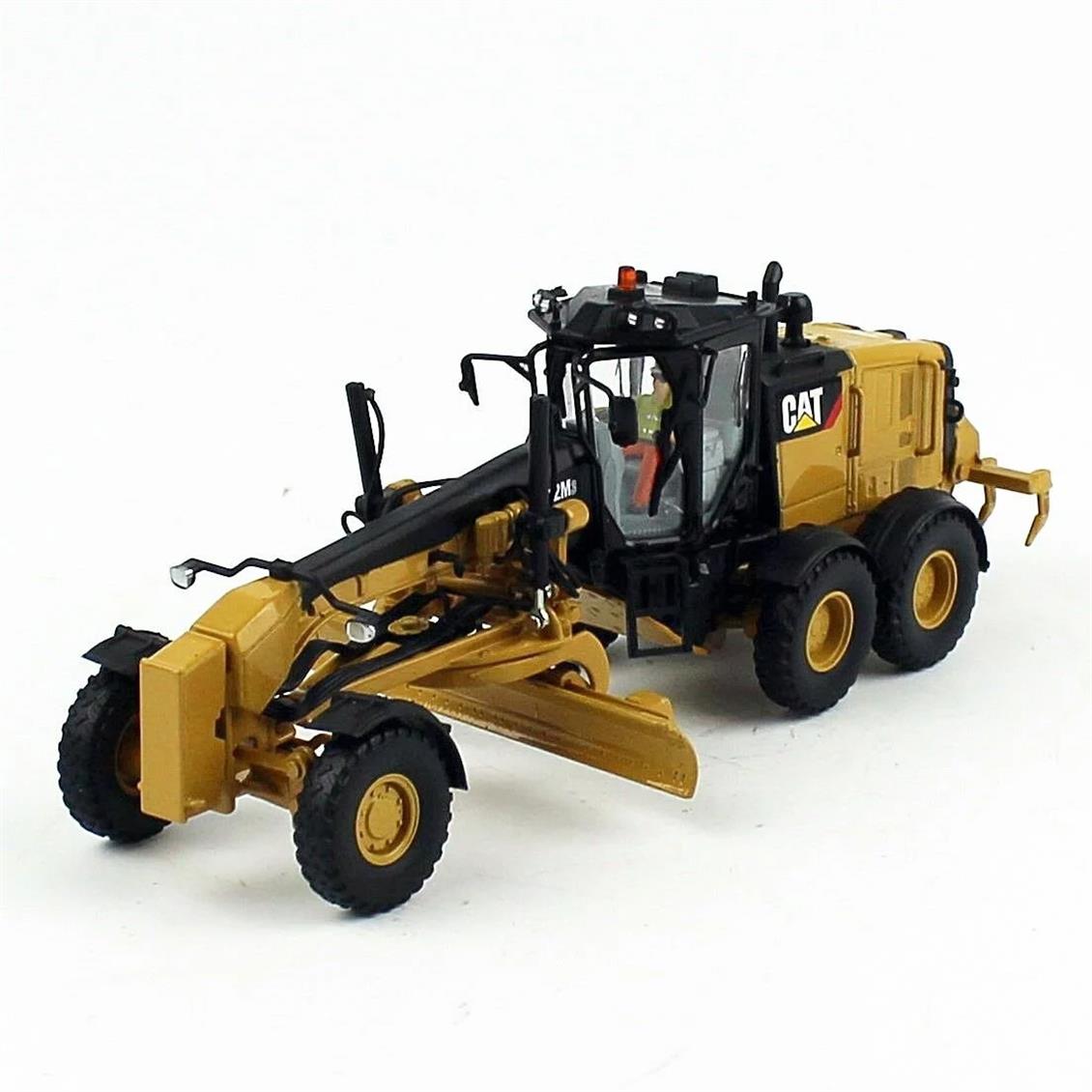 Diecast Masters 85519 1/50 Ölçek, Cat 12M3 Grayder, Sergilemeye Hazır Metal İş Makinası Modeli