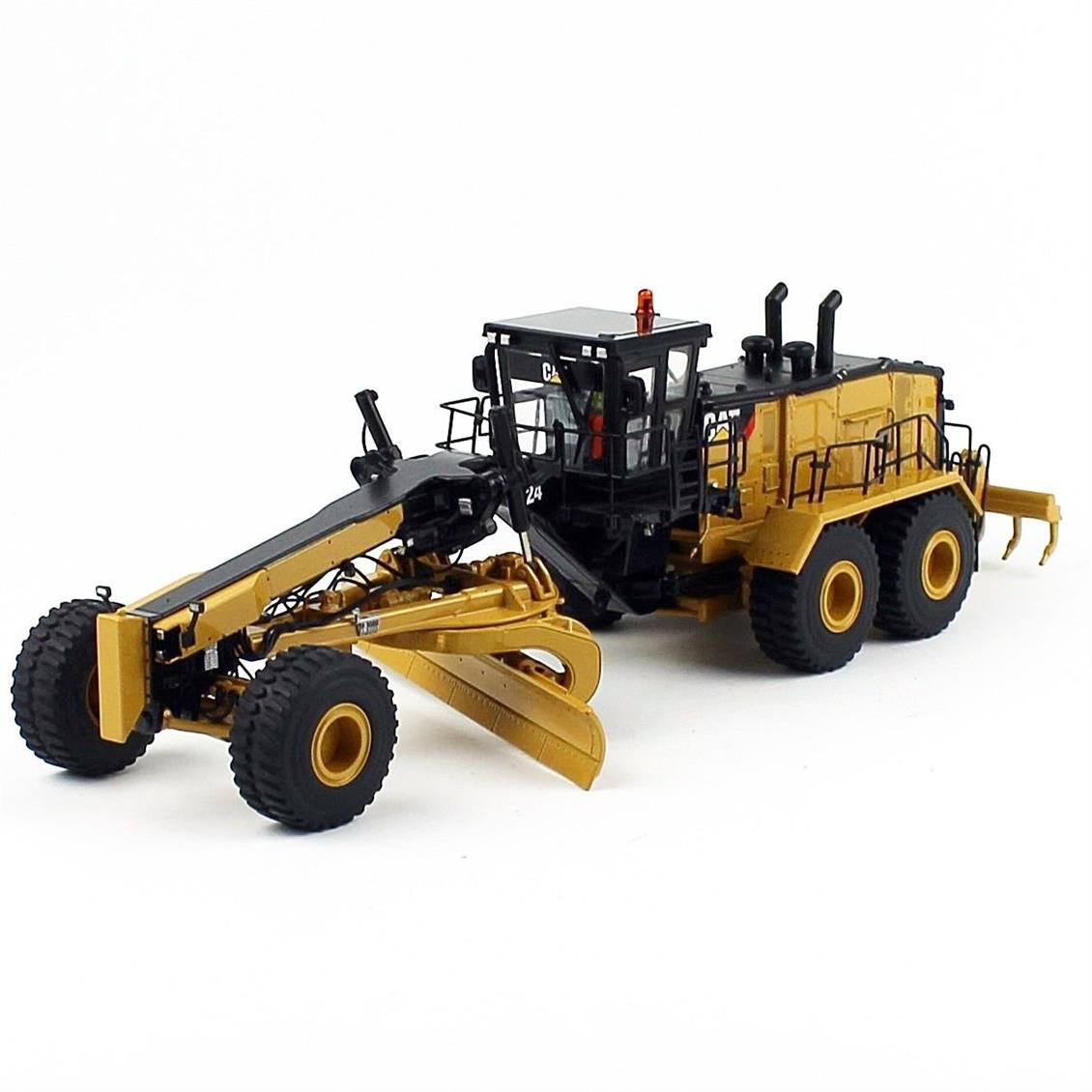 Diecast Masters 85552 1/50 Ölçek, Cat 24 Grayder, Sergilemeye Hazır Metal İş Makinası Modeli