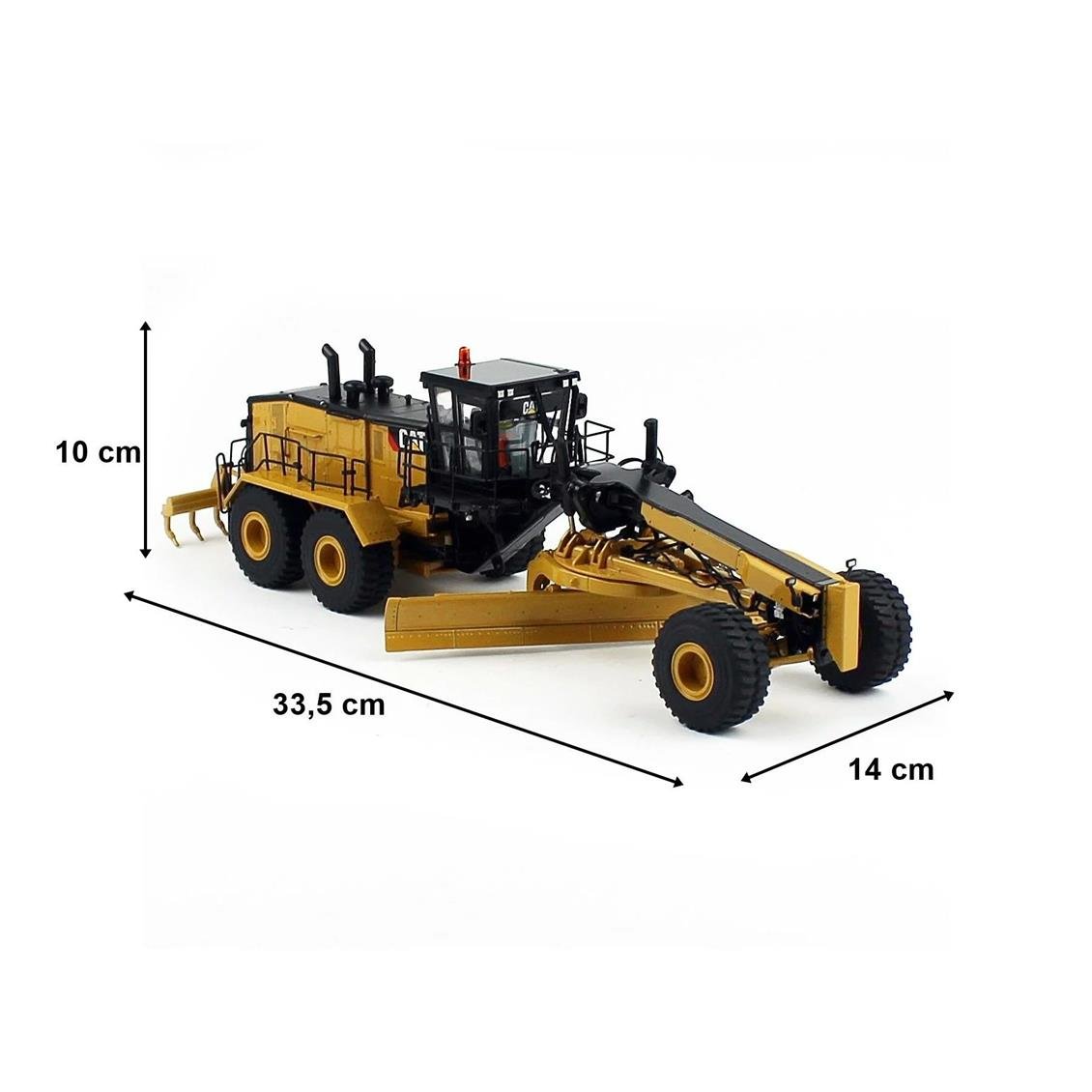 Diecast Masters 85552 1/50 Ölçek, Cat 24 Grayder, Sergilemeye Hazır Metal İş Makinası Modeli