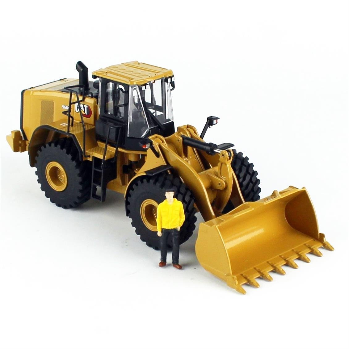 Diecast Masters 85682 1/50 Ölçek, Cat 966GC Wheel Loader, Sergilemeye Hazır Metal İş Makinası Modeli
