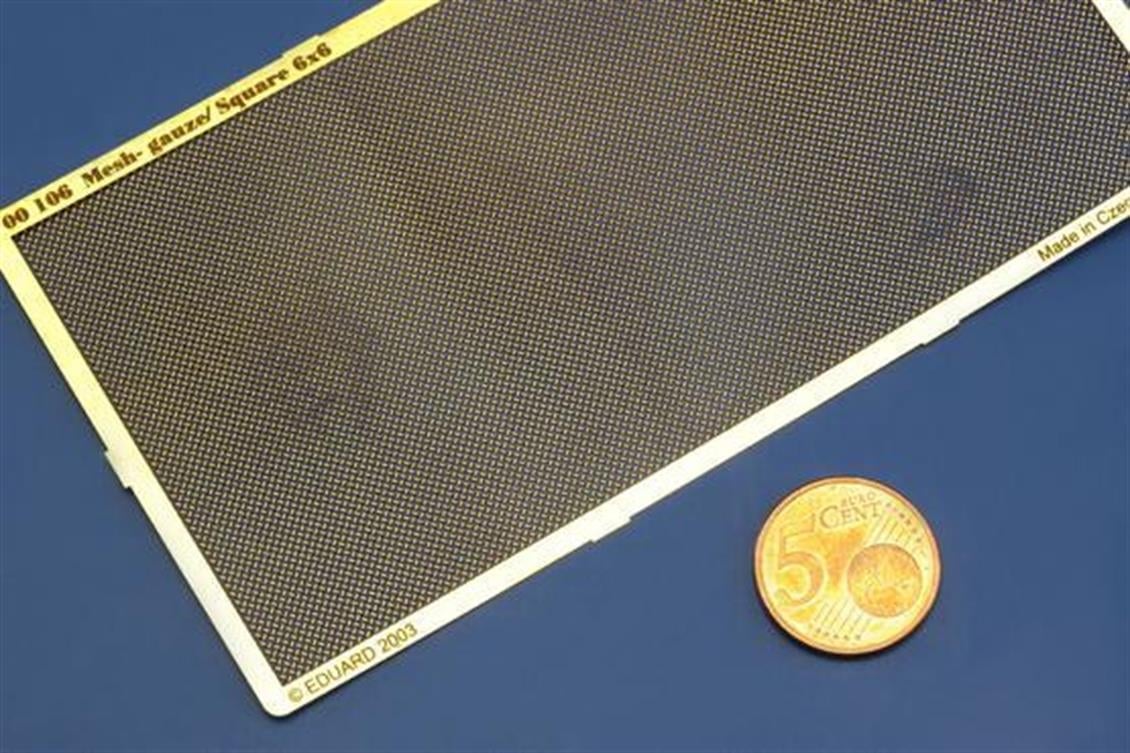 EDUARD 00106 Mesh - gauze/ Square 6x6 Maket Detay