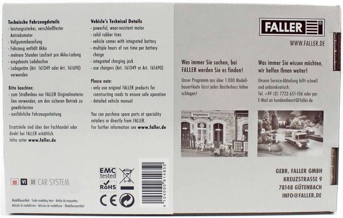 Faller 161485 1/87 Ölçek, Car System MB O302 Otobüs