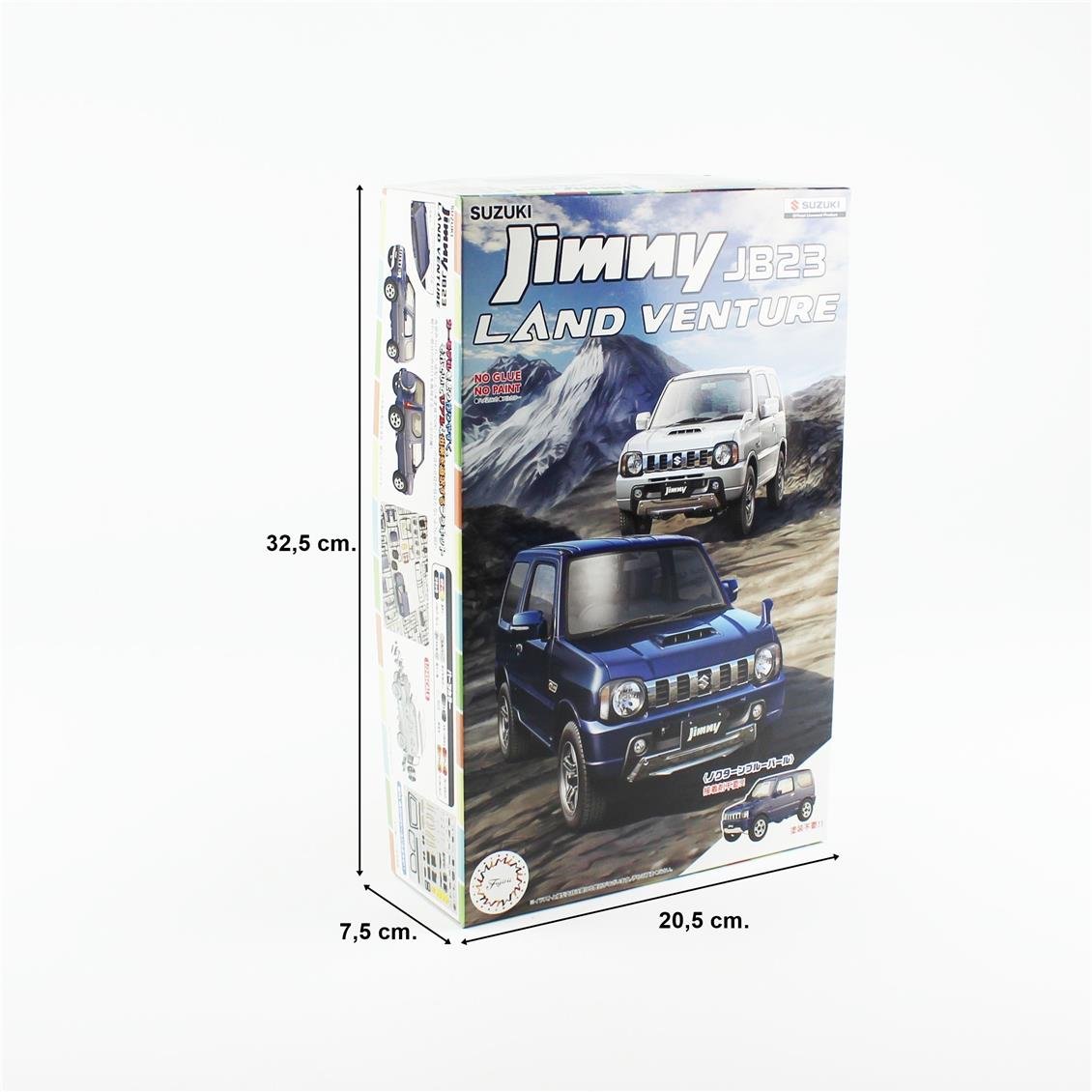 Fujimi C-NX-15 06632 1/24 Ölçek, Suzuki Jimny JB23 (Rand Venture/Nocturne Blue Pearl), Cip Plastik Model Kiti