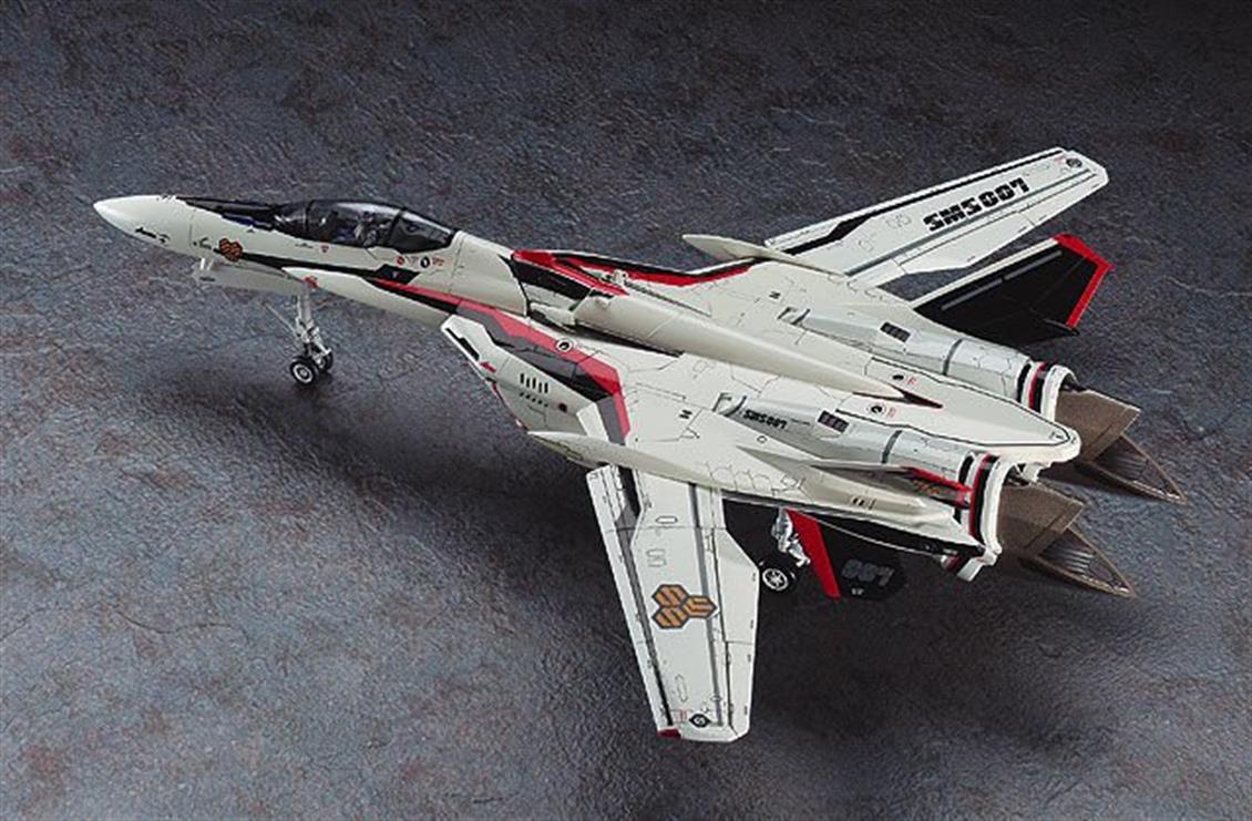 Hasegawa 24 65724 1/72 Ölçek VF-25F/S Messiah Macross Frontier, Macross-Robotech TV Serisi, Bilim Kurgu Plastik Model Kiti