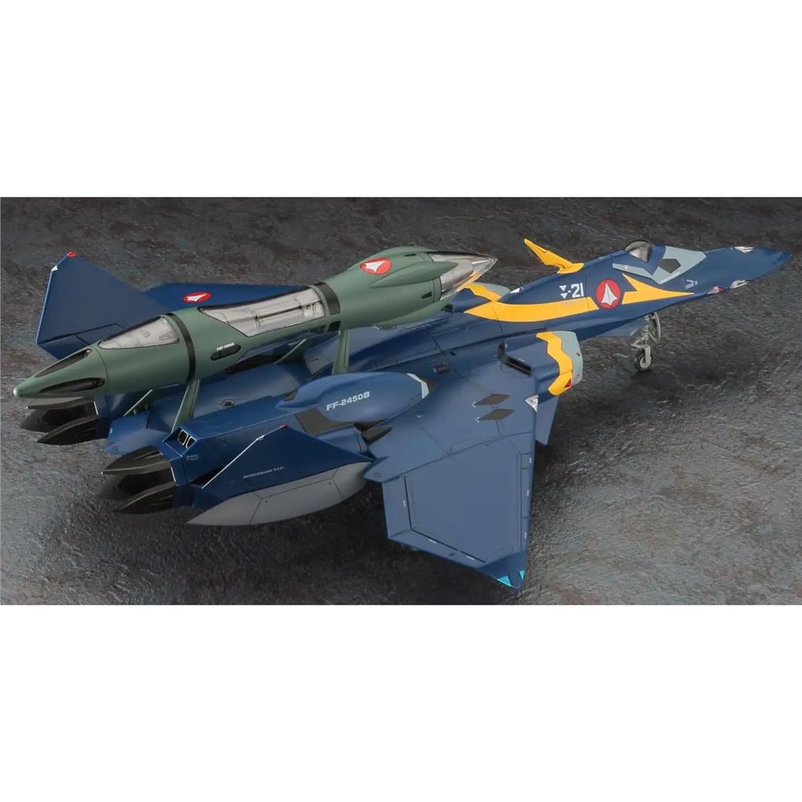 Hasegawa 87 65887 1/72 Ölçek, VF-25F/S Super Messiah Macross Frontier, Macross-Robotech TV Serisi, Bilim Kurgu Plastik Model Ki