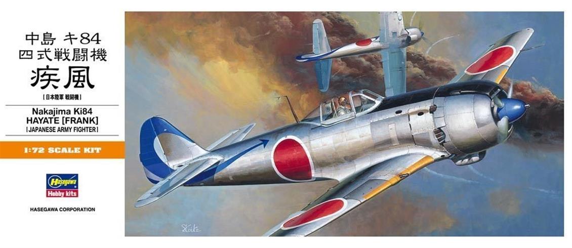 Hasegawa A5 00135 1/72 Mitsubishi J2M3 Raiden (Jack) Savaş Uçağı Demonte Plastik Maketi
