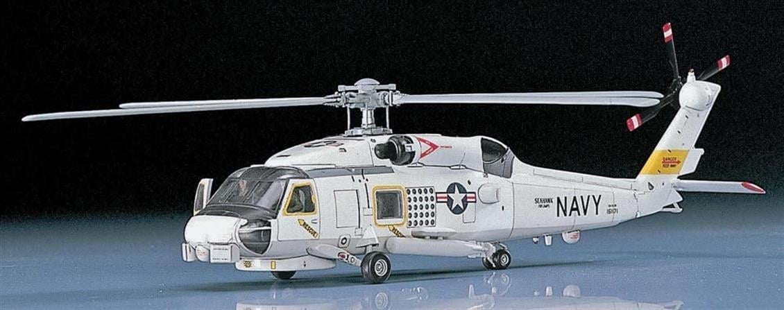 Hasegawa D1 00431 1/72 SH-60B Seahawk Helikopter Demonte Plastik Maketi