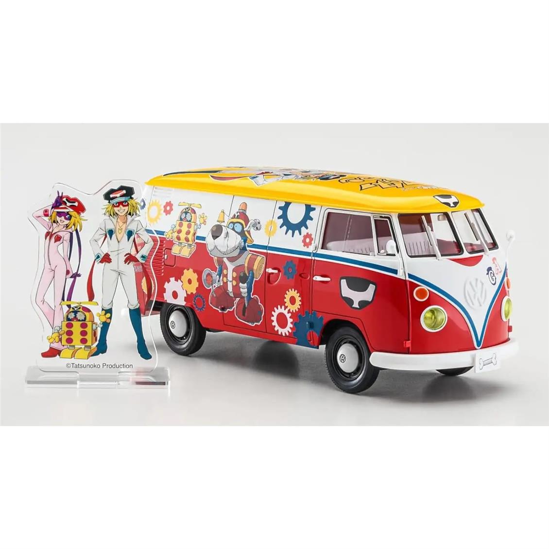 Hasegawa SP613 52413 1/24 Ölçek, Volkswagen Type 2 Delivery Van (Yatterman), Plastik Model Kiti