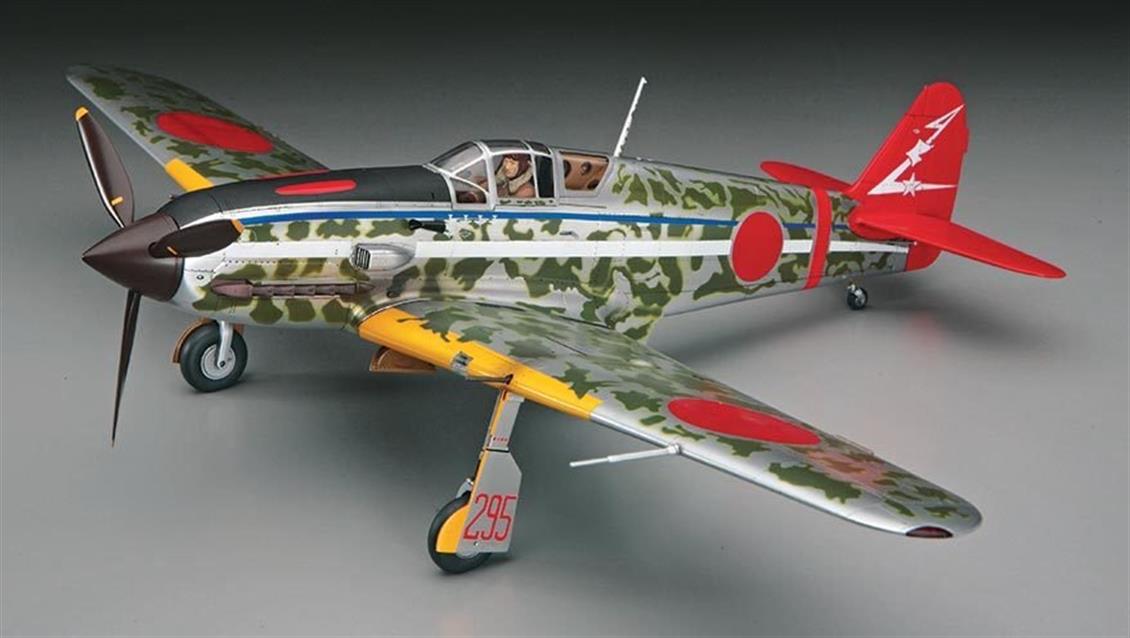 Hasegawa ST28 08078 1/32 Kawasaki Ki61-I Hei Hien (Tony) Savaş Uçağı Demonte Plastik Maketi