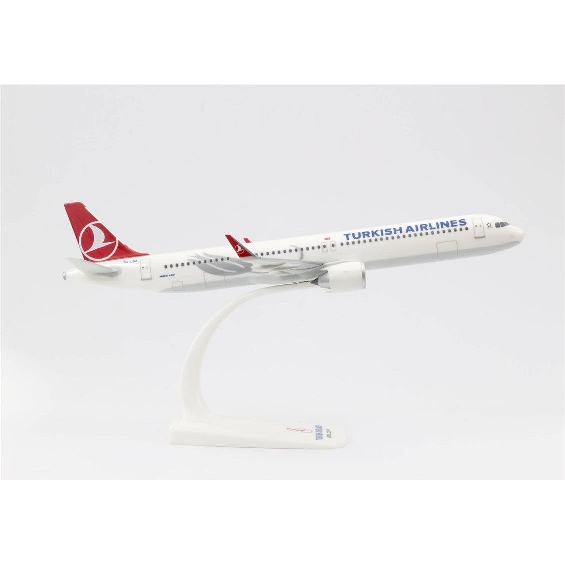 Herpa 612210 1/200 Ölçek, THY Airbus A321 neo, Sergilemeye Hazır Model Araç