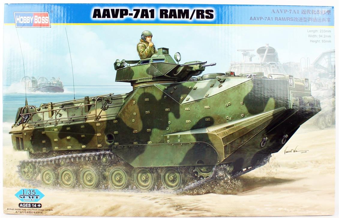 Hobbyboss 82415 1/35 AAVP-7A1 Amfibi Hücum Aracı M
